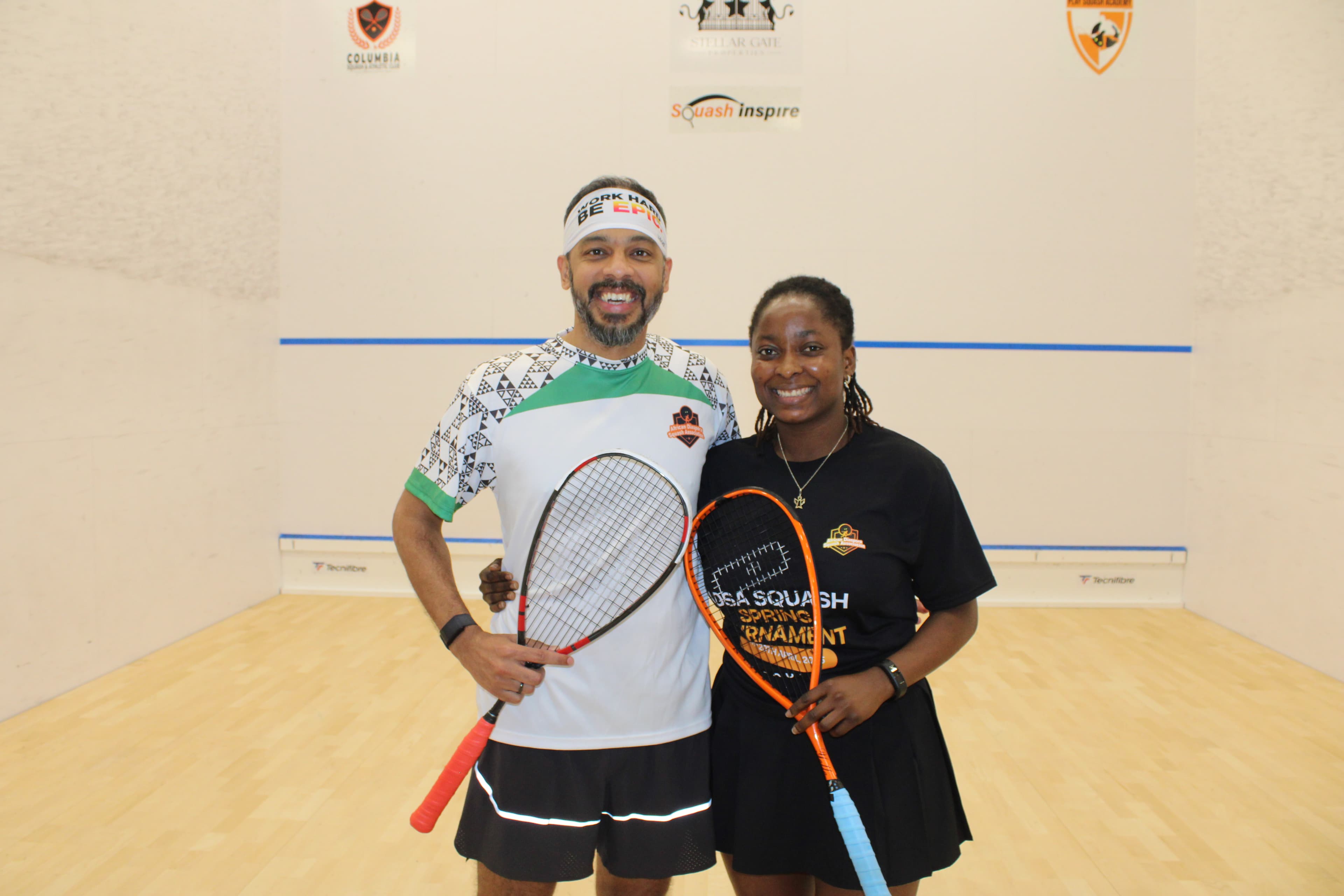 Squash Players Background